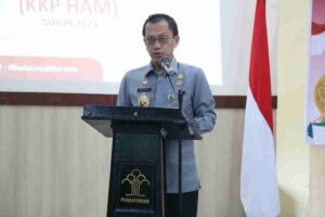 Lapas Curup Ikuti Peringatan Hari HAM di Kanwil Kemenkumham Bengkulu