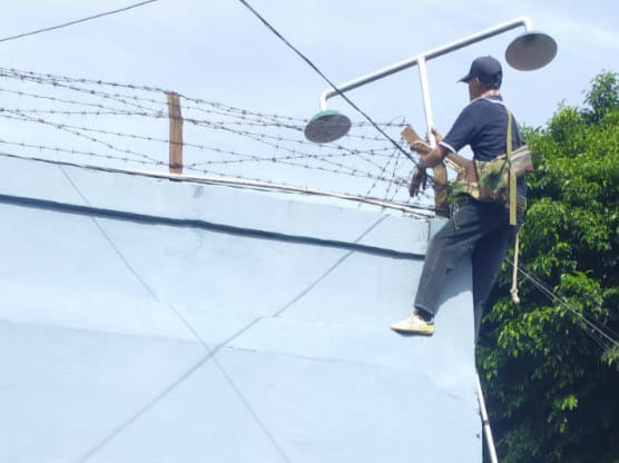 Gandeng Pihak Ketiga, Lapas Curup Tambah Lampu Penerangan