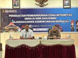 Kalapas Curup Ikuti Penguatan Pembangunan Zona Integritas Dari Irwil