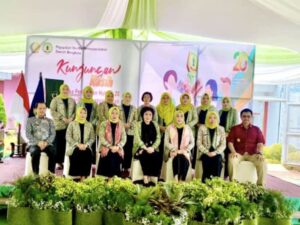 Ketua Dharma Wanita Lapas Curup Ikuti Kunker Penasehat Pipas di Bengkulu