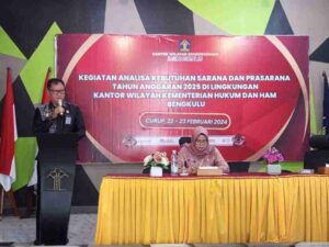 Kanwil Kumham Bengkulu Gelar Analisa Sarpras 2025 di Lapas Curup